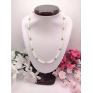 Peridot & Mother of Pearl Necklace